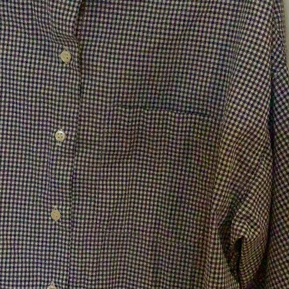 Burberry button up blouse - size 40  all cotton - Picture 3 of 6